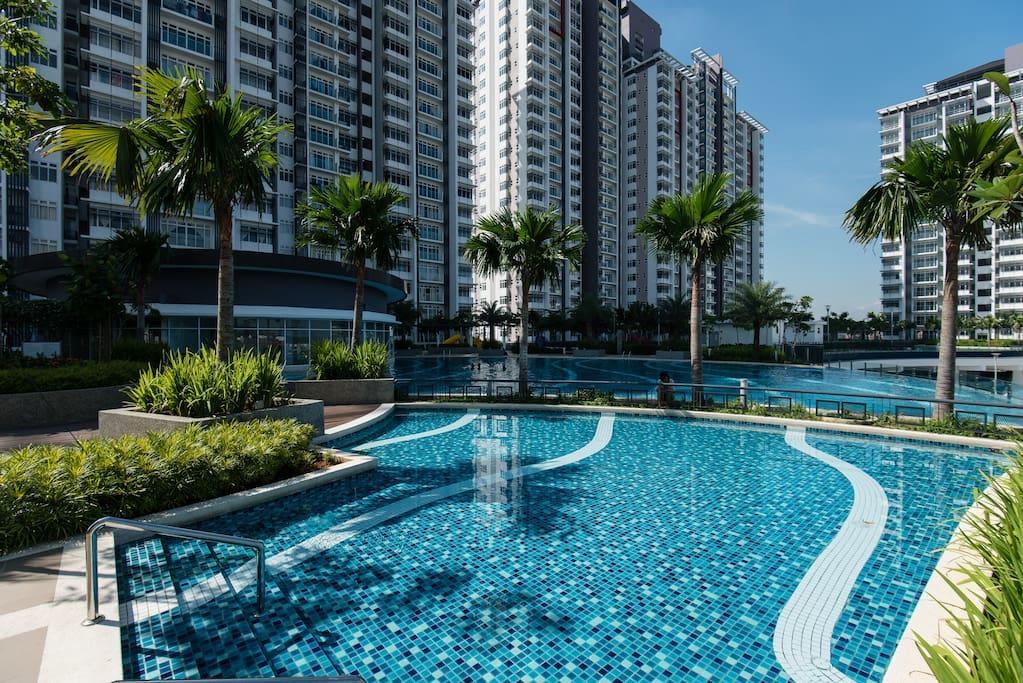 Palm Armada Residence Free Parking And Netflix Putrajaya Esterno foto